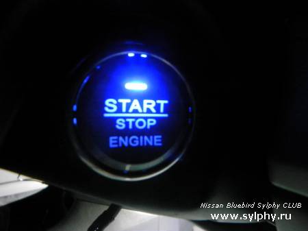 Установка кнопки START/STOP ENGINE